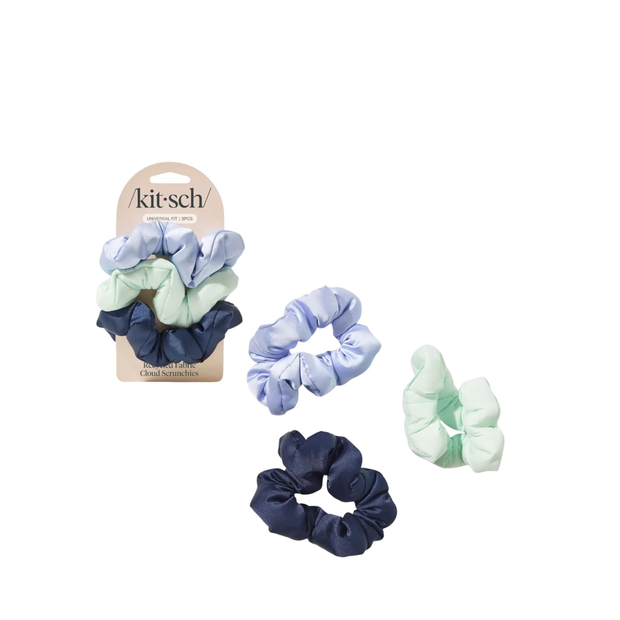 Garden Bouquet Cloud Scrunchies 3pc