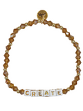 Create Letter Block Bracelet