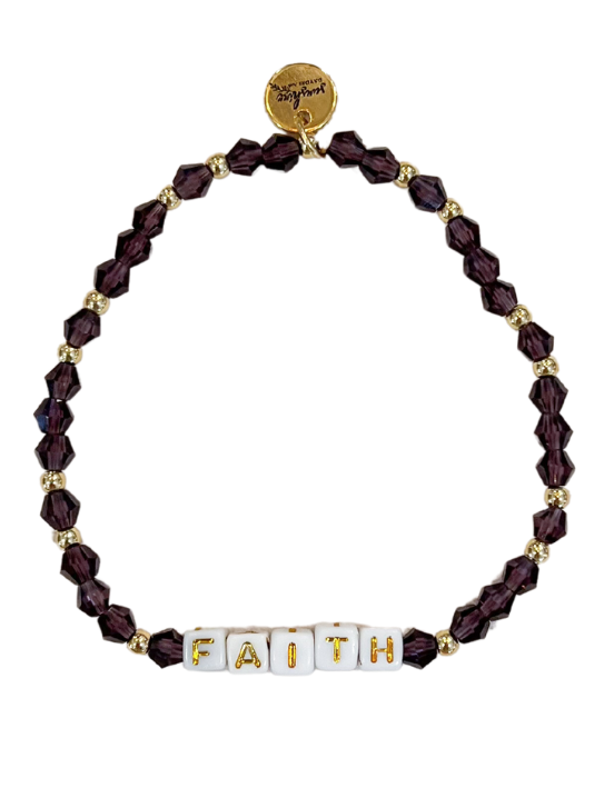 Faith Letter Block Bracelet