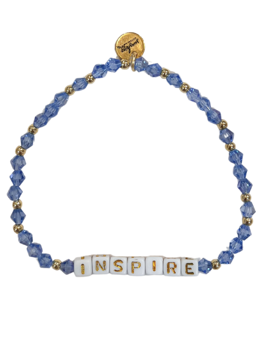 Inspire Letter Block Bracelet