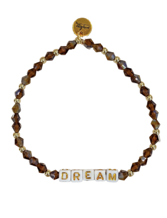Dream Letter Block Bracelet