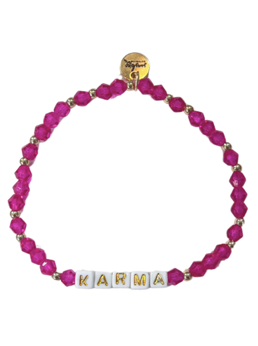 Karma Letter Block Bracelet